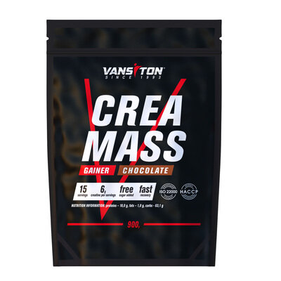 Гейнер Vansiton Creamass, шоколад, 900 г