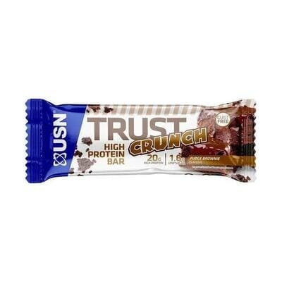 Батончик протеїновий USN Trust Crunch брауні, 60 г