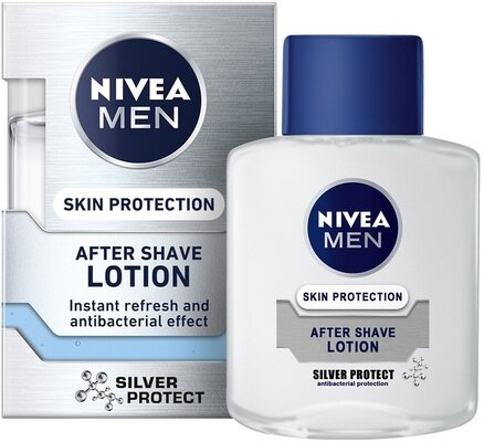 Лосьйон після гоління Nivea Men Silver Protect Срібний захист з антибактеріальним ефектом (81340), 100 мл