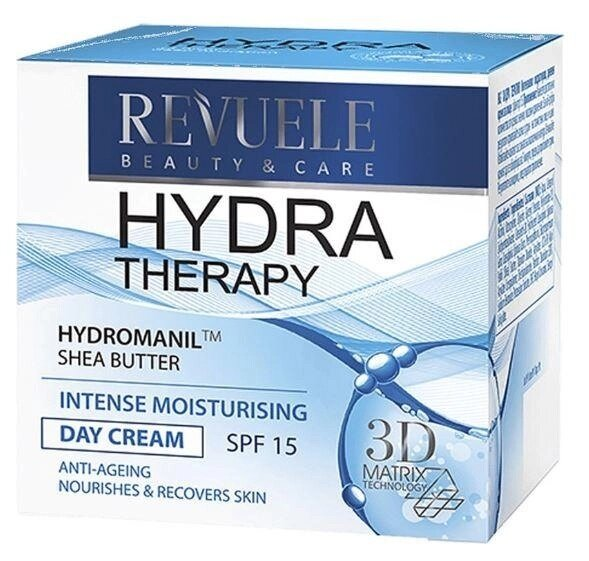 Крем для обличчя Revuele Hydra Therapy Зволожуючий денний, 50 мл