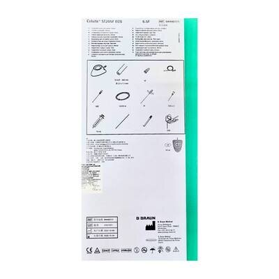 Порт-система, що імплантується B.Braun Celsite ST205F ECG, для дорослих 6,5F з кабелем ЕКГ