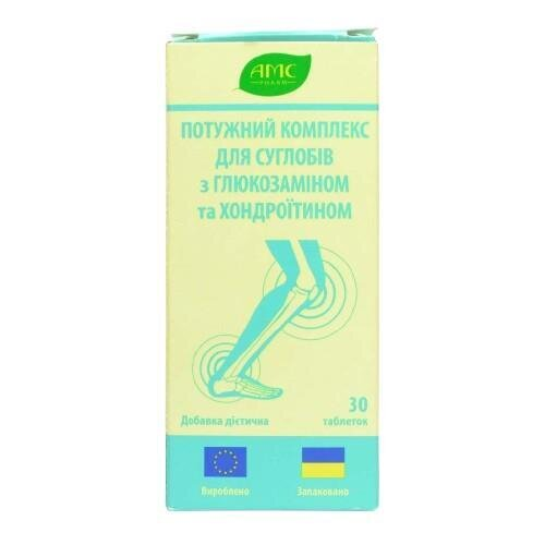 Комплекс Для суглобів з Глюкозаміном та Хондроїтином, таблетки №30 у флаконі