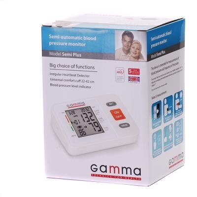 Тонометр Gamma Semi Plus напівавтоматичний