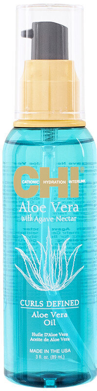 Олія CHI Aloe Vera Curls Defined для кучерявого волосся з алое вера, 89 мл
