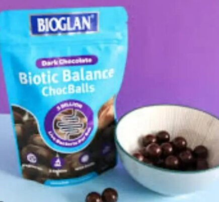 Пробіотики для дітей Bioglan Biotic Balance Chocballs For Kid шоколадні кульки, 30 штук