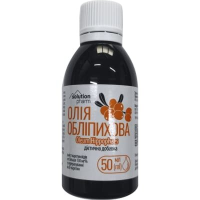 Обліпихова олія Solution Pharm по 50 мл у флак. пласт.