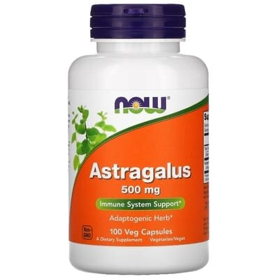 Астрагал NOW Astragalus 500 мг вег. капсули №100