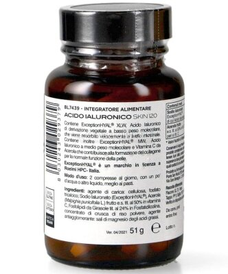 Гіалуронова кислота Principium Acido Ialuronico Skin 120 для шкіри, 60 таблеток