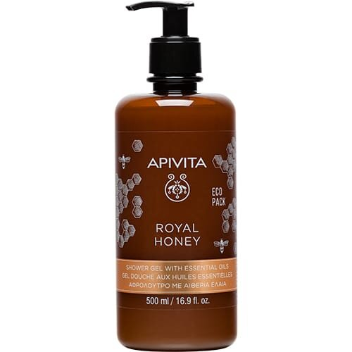 Гель для душу Apivita Royal Honey з ефірними оліями, 500 мл