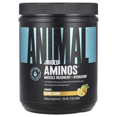 Амінокислота Universal Nutrition Animal Juiced Aminos + Hydration Orange, 384 г