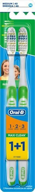 Зубна щітка Oral-B 3-Ефект Maxi Clean, 2 штуки