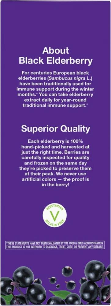 Сироп чорна бузина для дітей Nature's Way Sambucus Immune Syrup For Kids, 240 мл