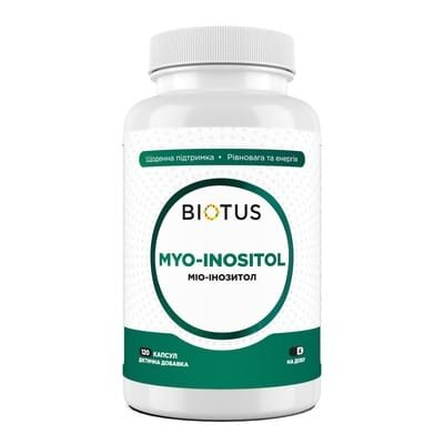 Міо-інозитол Biotus Myo-Inositol капсули №120