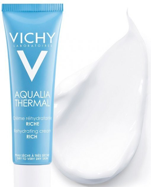 Крем для обличчя Vichy Aqualia Thermal насичений для глибокого зволоження сyxoї і дуже сухої шкіри, 30 мл