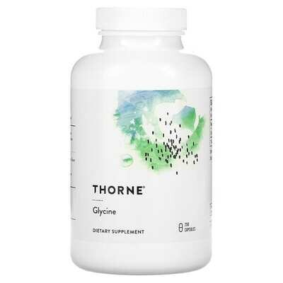 Гліцин Thorne Research Glycine капсули №250