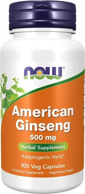 Американського женьшеню екстракт NOW American Ginseng Extract вег. капсули №100