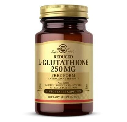 L-глутатіон Solgar L-Glutathione 250 мг вег. капсули №30