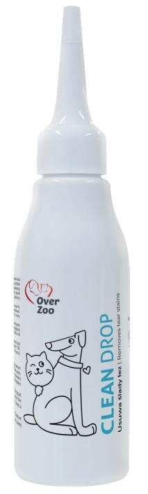 Рідина для видалення слідів сліз Over Zoo Clean Drop для собак та котів, флакон-крапельниця 40 мл