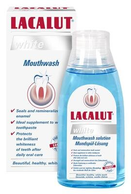 Ополіскувач для порожнини рота Lacalut White, 300 мл