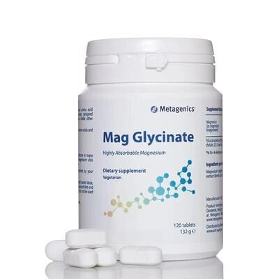 Маг Гліцинат Metagenics Mag Glycinate таблетки №120 у бан. скл.
