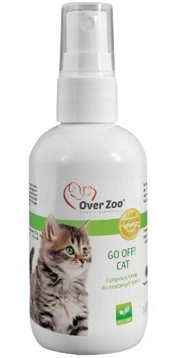 Спрей Over Zoo Go off cat для відлякування котів, 125 мл
