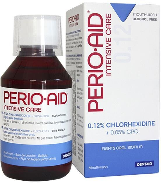 Ополіскувач для порожнини рота Dentaid Perio-Aid Intensive Care 0,12% хлоргексидин, 150 мл