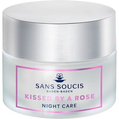 Засіб для обличчя Sans Soucis Kissed By a Rose з стовбуровими клітинами троянди нічний, 50 мл