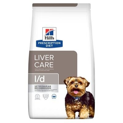 Сухий корм для собак Hill's Prescription Diet Canine L/D Liver, при захворюваннях печінки, 1,5 кг