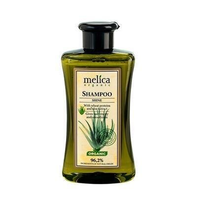Шампунь Melica Organic з протеїнами пшениці і екстрактом алое, 300 мл