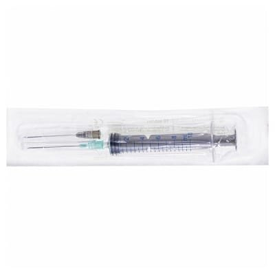 Шприц 10 мл Arterium 3-х компонентний з двома голками 22G (0,7 x 38 мм) та 21G (0,8 x 38 мм), 1 штука