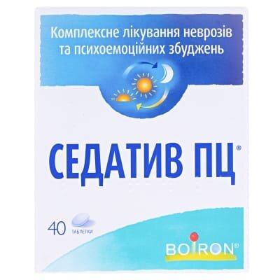 Седатив ПЦ таблетки №40 (20х2)