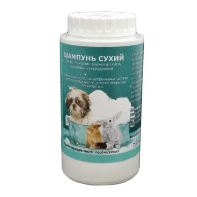 Шампунь сухий для тварин, 100 г