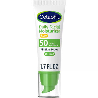Крем для обличчя Cetaphil Daily Facial Moisturizer щоденний зволожуючий SPF 50, 50 мл