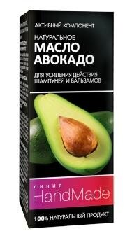 Активний компонент Pharma Group Laboratories Лінія Handmade, Натуральна олія авокадо для посилення дії шампунів і бальзамів, 5 мл