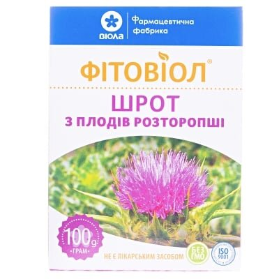 Шрот розторопші Фітовіол по 100 г у пач.