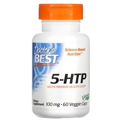 5-НТР Doctor's Best 5-HTP 100 мг, 60 капсул