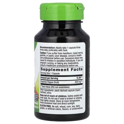 Каєнський перець Nature's Way Cayenne 40,000 SHU/г, 100 капсул