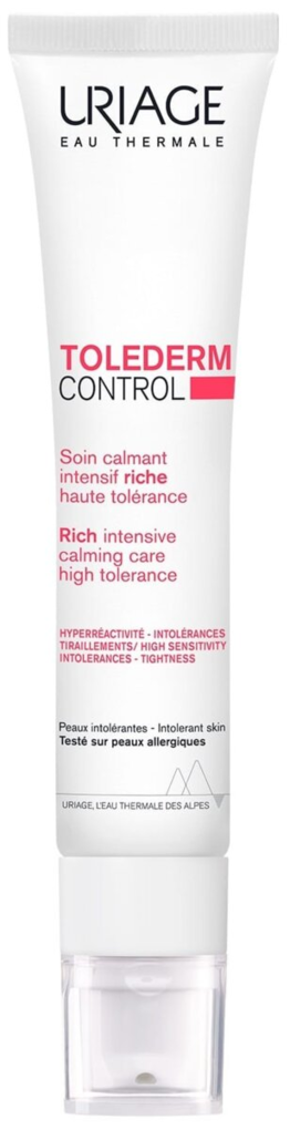 Крем для обличчя Uriage Tolederm Control заспокійливий для чутливої шкіри, 40 мл