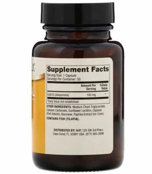 Коензим Q10 ліпосомальний Dr. Mercola Liposomal CoQ10 100 мг, 30 капсул