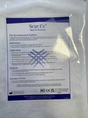 Пластир силіконовий Scar Fx проти шрамів і рубців, розмір 3,75х7,5 см, 1 штука