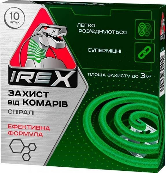 Спіралі iRex від комарів, 10 шт