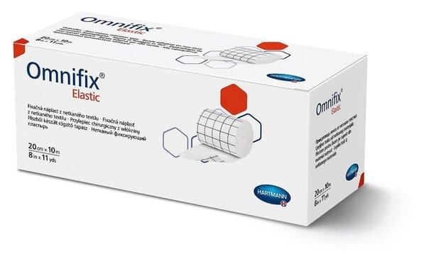 Пластир медичний Omnifix Elastic на еластичній нетканій основі 20 см х 10 м, 1 штука