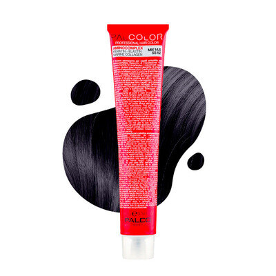 Крем-фарба для волосся Palco Professional Color № 1.8 чорно-синій 100 мл.