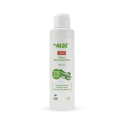 Тонік для обличчя Dr.Aloe з АНА-кислотами, 150 мл