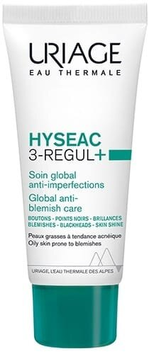 Крем для обличчя Uriage Hyseac 3-Regul+ глобальний догляд проти недоліків шкіри, 40 мл