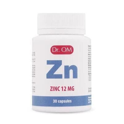 Цинк Dr. OM Zink 12 мг капсули №30