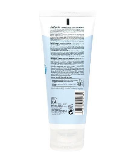 Крем для рук Babaria Hyaluronic Acid з гіалуроновою кислотою, 75 мл