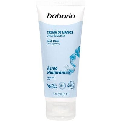 Крем для рук Babaria Hyaluronic Acid з гіалуроновою кислотою, 75 мл