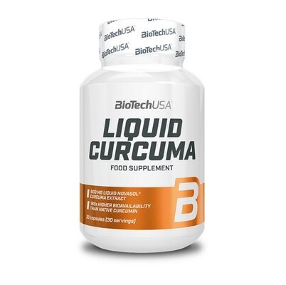 Куркума Biotech Liquid Curcuma капсули №30