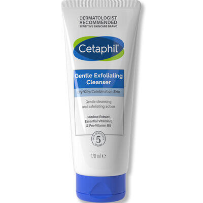 Скраб для обличчя Cetaphil Gentle Exfoliating Cleanser Scrub ніжний відлущувальний очищуючий, 178 мл